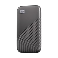 WD ポータブルSSD 500GB グレー USB3.2 Gen2 My Passport
